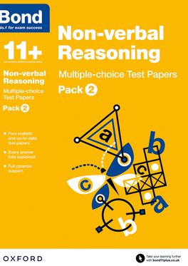 Picture of Bond 11 Verbal Reasoning Multiple Choice Test Papers Pack 2