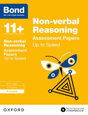 Picture of Bond 11 Nonverbal Reasoning Up to Speed Practice 8 to 9
