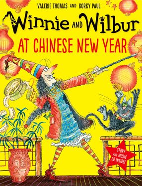 Picture of Winnie and Wilbur at Chinese New Year