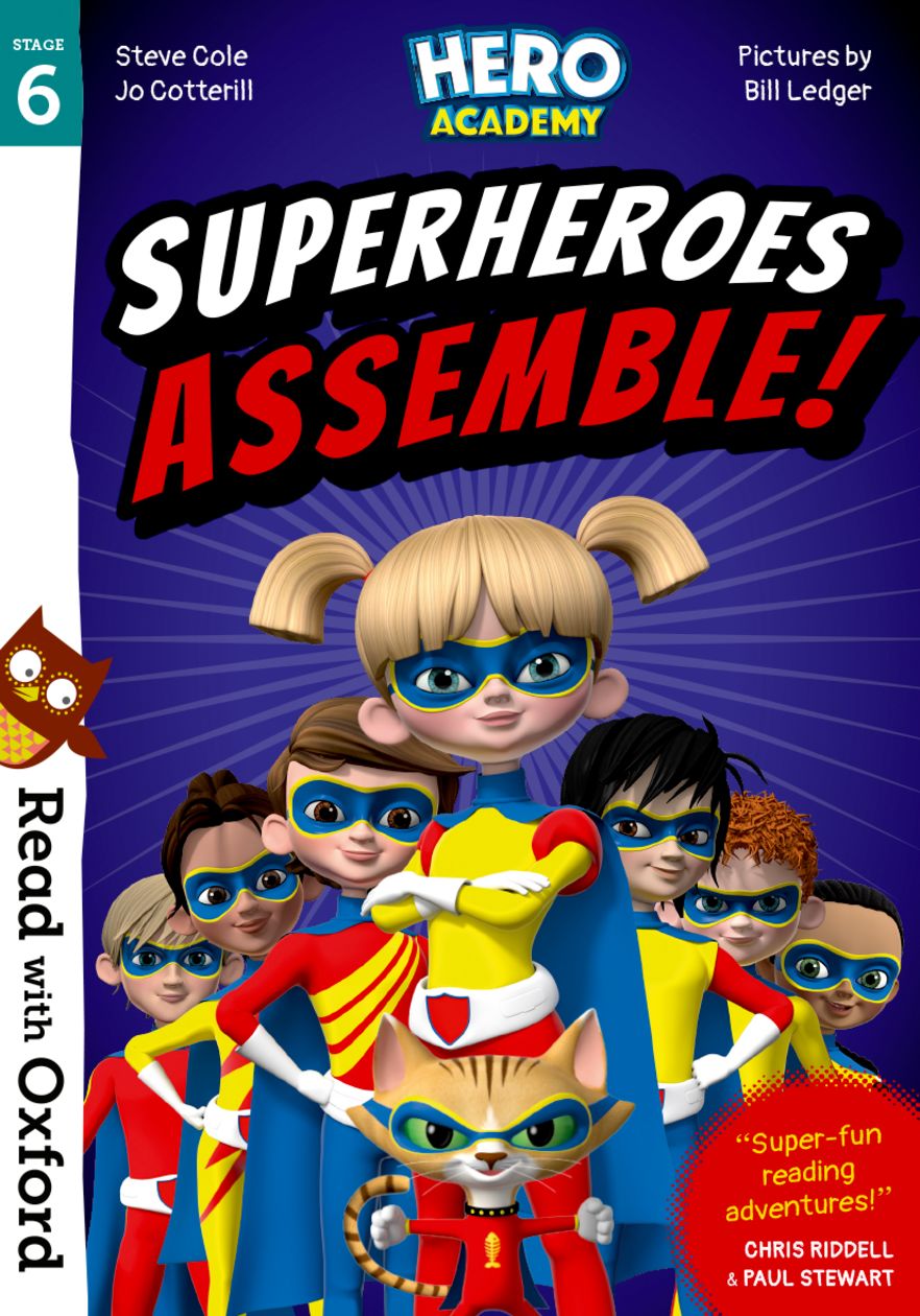 Picture of Read with Oxford: Stage 6. Hero Academy:  Superheroes Assemble!