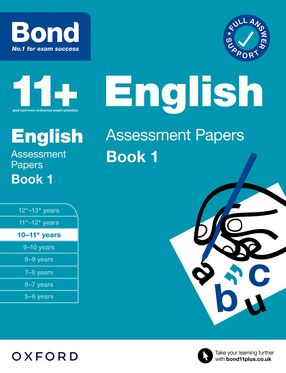 圖片 Bond 11+: English Assessment Papers 10-11 years Book 1