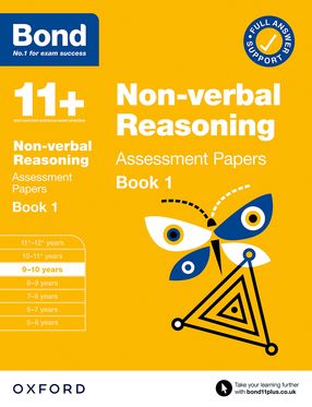 Picture of Bond 11+: Non Verbal Reasoning Assessment Papers 9-10 years Book 1