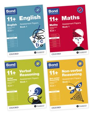 圖片 BOND 11+ English Maths Non-verbal Reasoning 10-11 Years Bundle