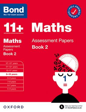 Picture of Bond 11+ Maths Assessment Papers 9-10 Years Book 2