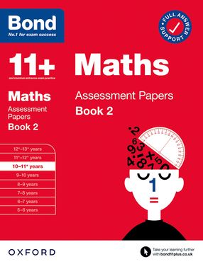 Picture of Bond 11+ Maths Assessment Papers 10-11 Years Book 2