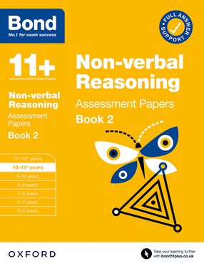 Picture of Bond 11+ Non-verbal Reasoning Assessment Papers 10-11 Years Bk 2