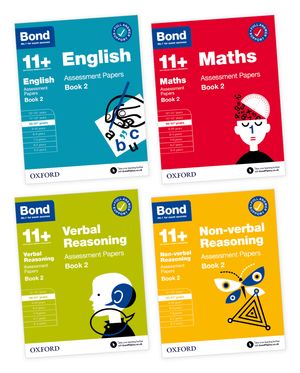 Picture of 11+: Bond 11+ Assessment Papers Book 2 10-11+ Bundle