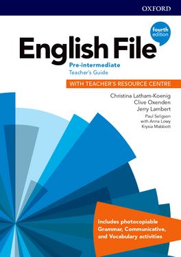 English File Pre-Intermediate Teacher's Guide with Teacher's Resource Centre