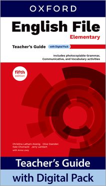 English File 5E Elementary Teacher's Guide with Digital Pack English File 5E Elementary Teacher's Guide with Digital Pack