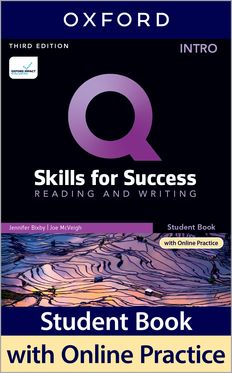 Q Skills for Success Intro Level: Reading and Writing Student Book