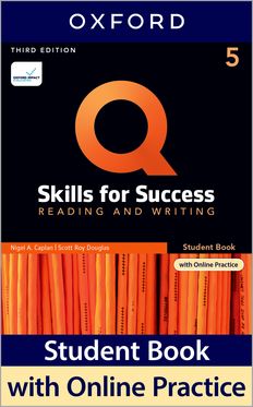 Q Skills for Success Level 5: Reading and Writing Student Book