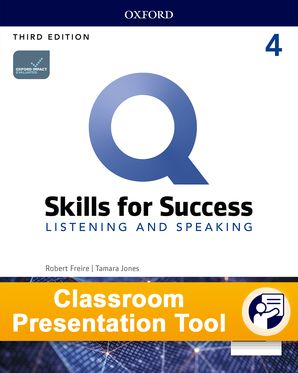 Q Skills for Success Level 4: Listening and Speaking Classroom Presentation Tool