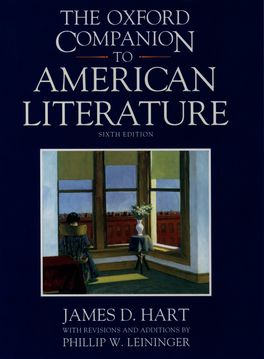The Oxford Companion to American Literature The Oxford Companion to American Literature