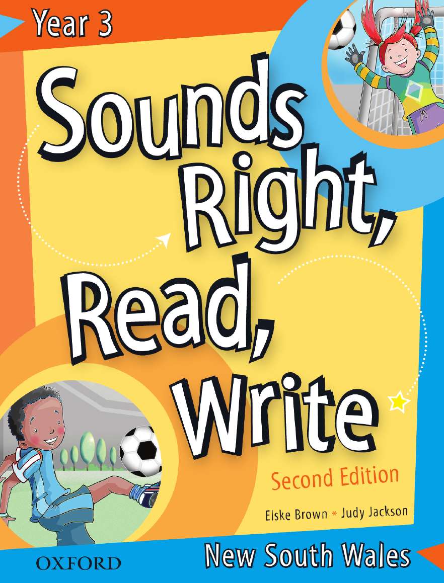 Picture of Sounds Right, Read, Write New South Wales Book 3
