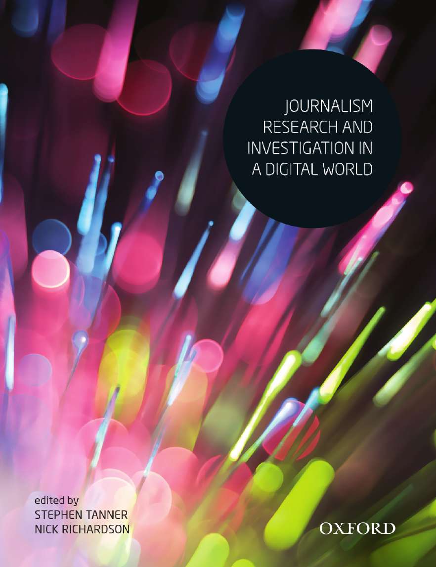 Picture of Journalism Research and Investigation in a Digital World