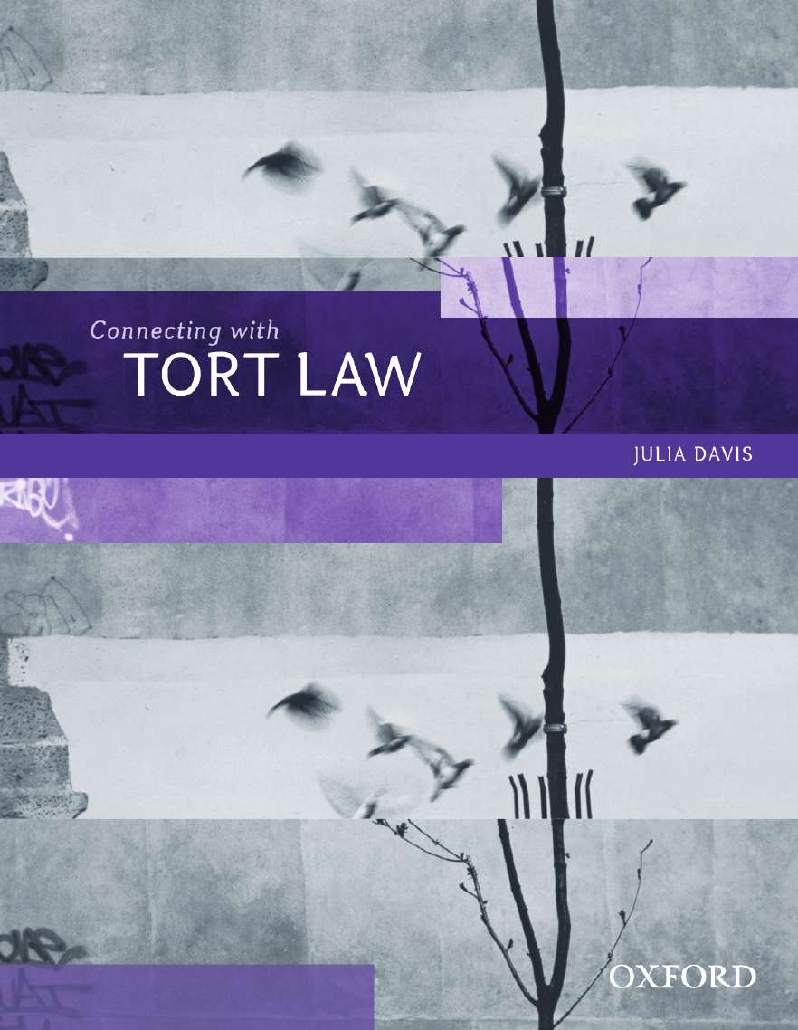 Connecting with Tort Law e-book Connecting with Tort Law e-book