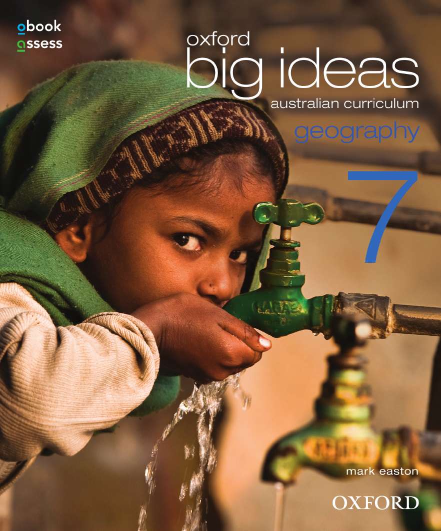 Picture of Oxford Big Ideas Geography 7 Australian Curriculum Student book + obook assess