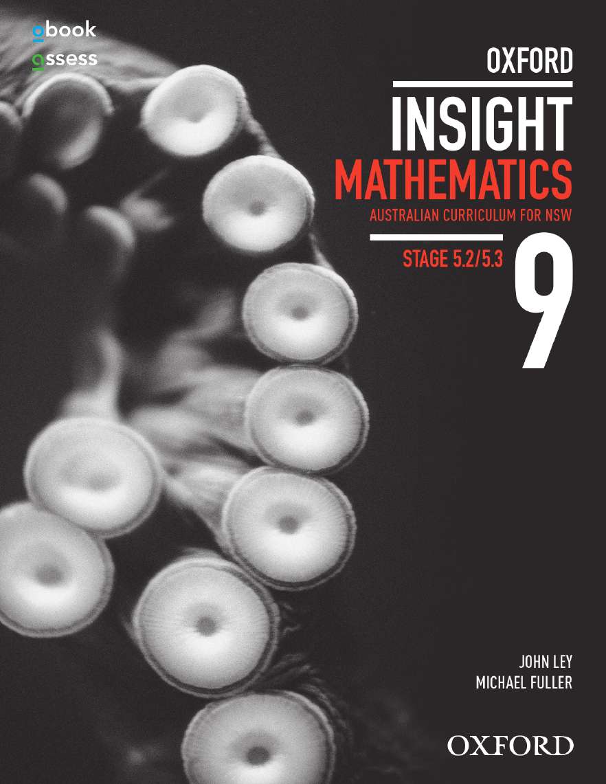 Picture of Oxford Insight Mathematics 9 5.2/5.3 AC for NSW Student book + obook assess