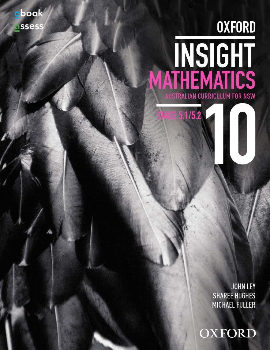 Picture of Oxford Insight Mathematics 10 5.1/5.2 AC for NSW Student Book + obook