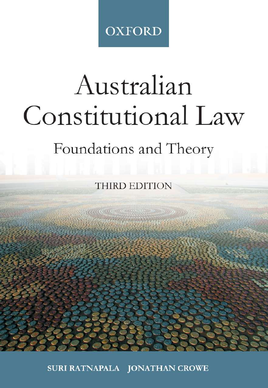 Australian Constitutional Law e-book Australian Constitutional Law e-book