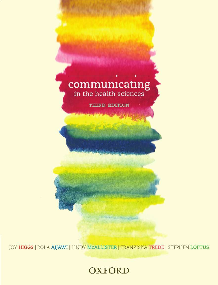 Communicating in the Health Sciences eBook