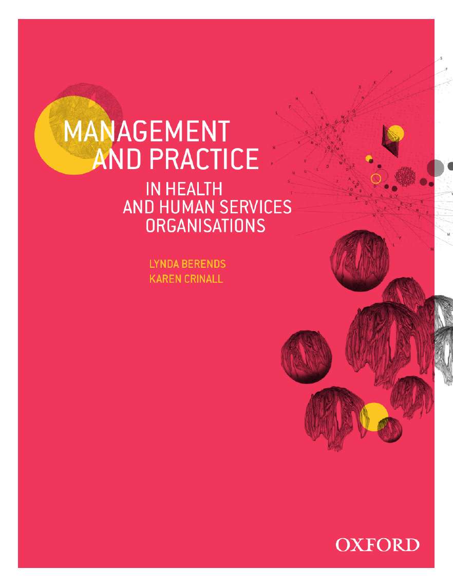 Management and Practice in Health and Human Services Organisations