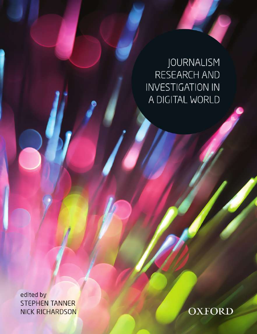 Journalism Research and Investigation in a Digital World e-book