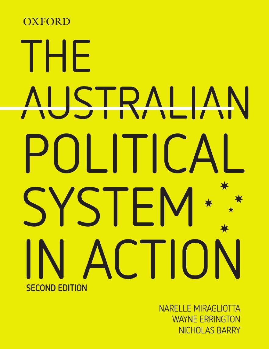 The Australian Political System in Action e-book