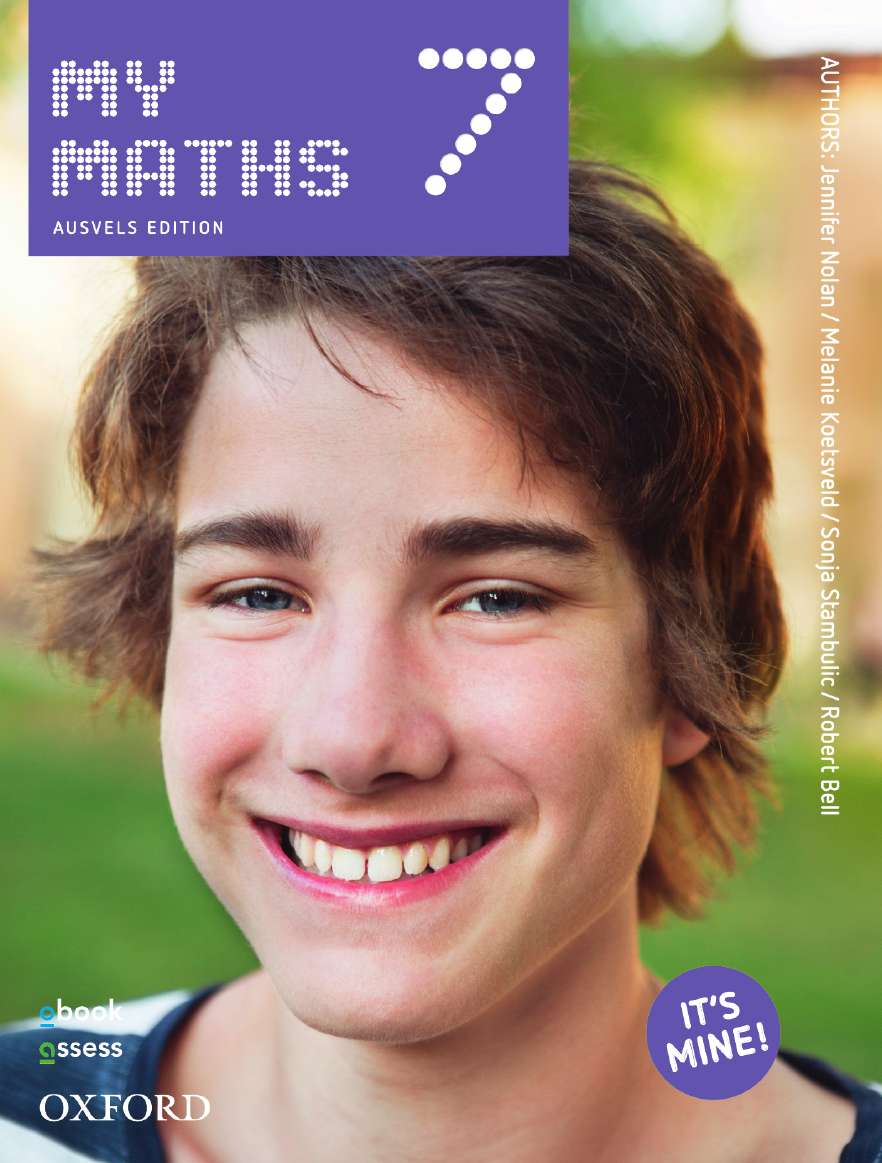 MyMaths 7 AusVELS Student book + obook assess MyMaths 7 AusVELS Student book + obook assess