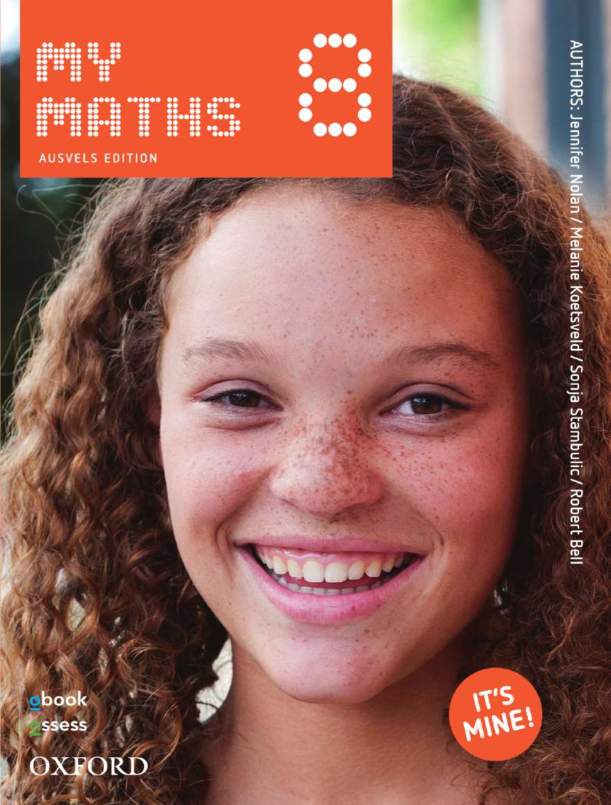 MyMaths 8 AusVELS Student book + obook assess MyMaths 8 AusVELS Student book + obook assess