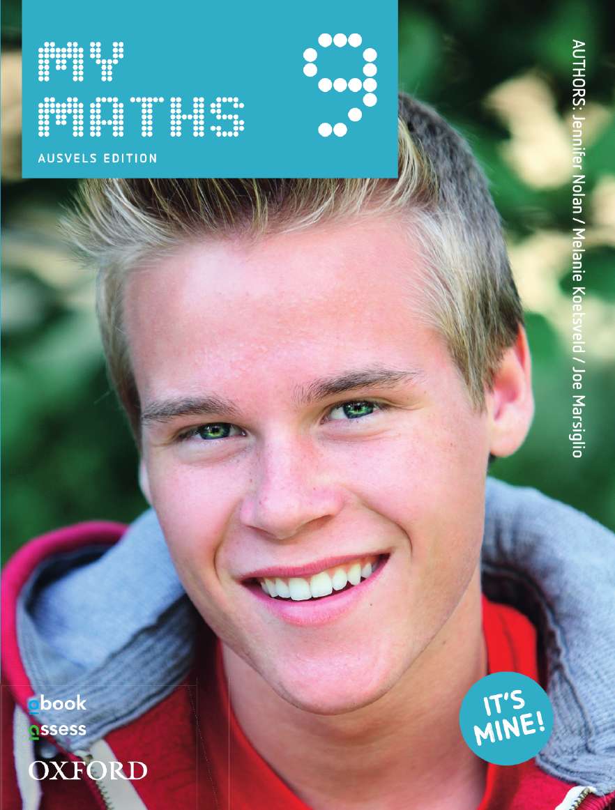 MyMaths 9 AusVELS Student book + obook assess MyMaths 9 AusVELS Student book + obook assess