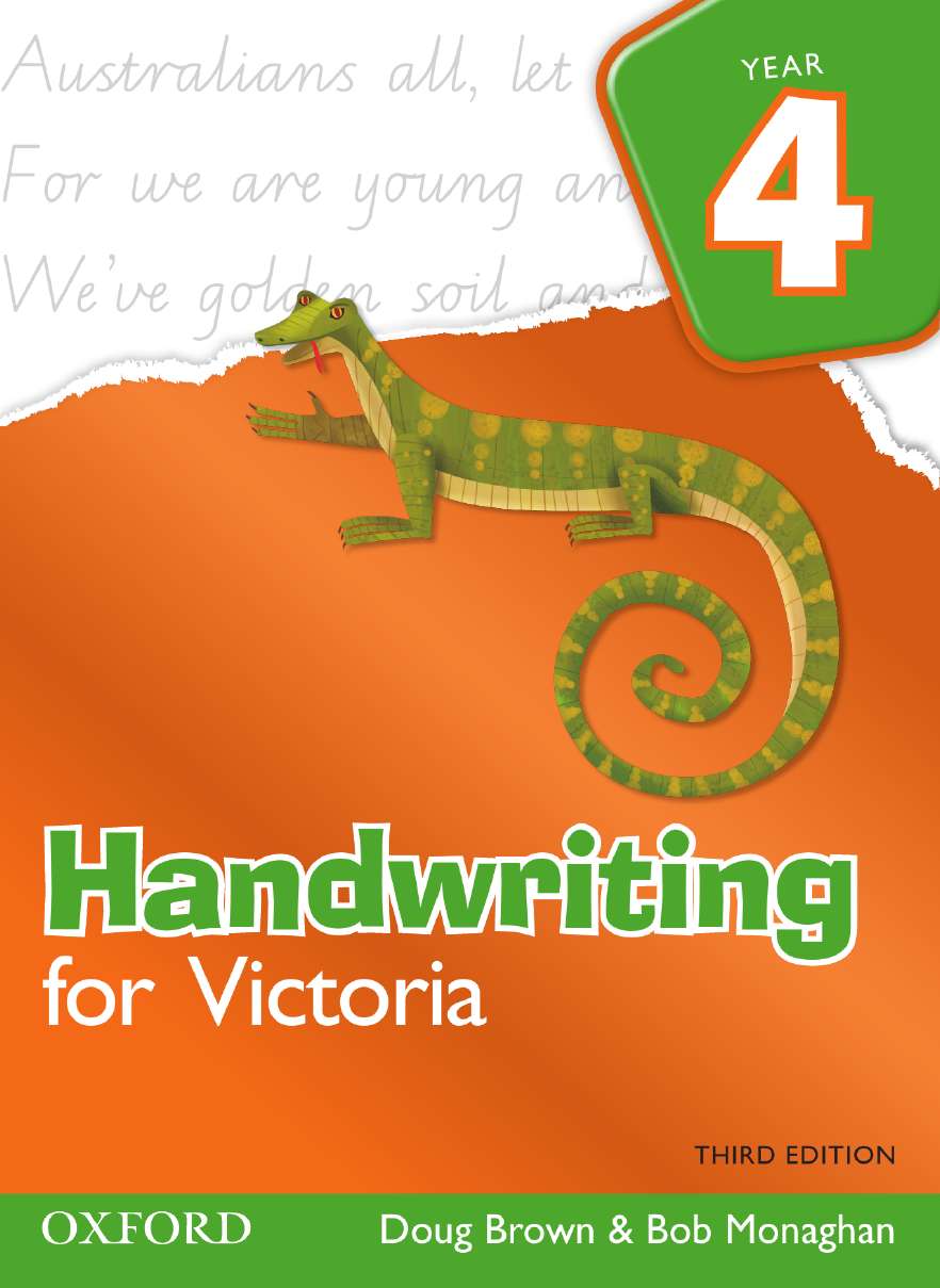 Picture of Handwriting for Victoria Year 4