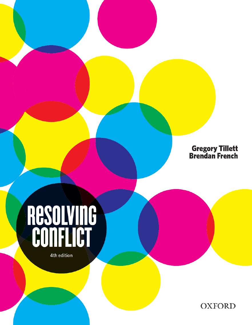 Resolving Conflict