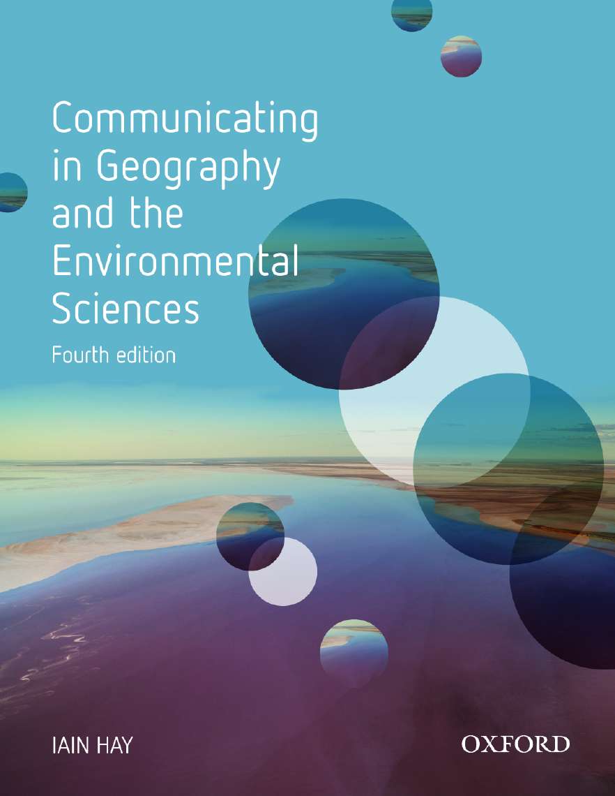 Communicating in Geography and the Environmental Sciences Communicating in Geography and the Environmental Sciences