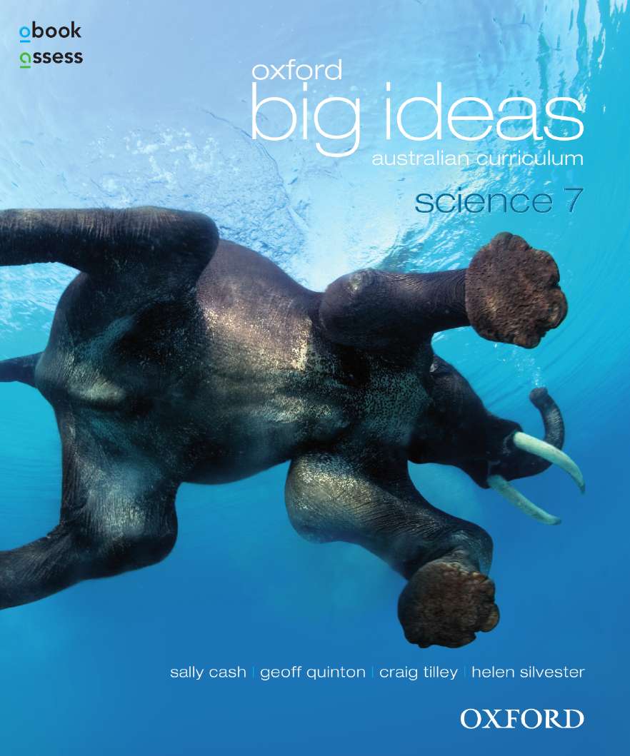 Picture of Oxford Big Ideas Science 7 Australian Curriculum Student book + obook assess