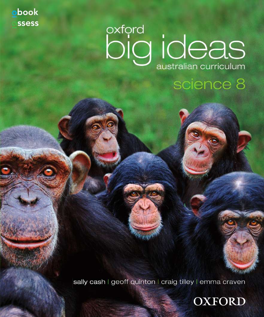 Picture of Oxford Big Ideas Science 8 Australian Curriculum Student book + obook assess