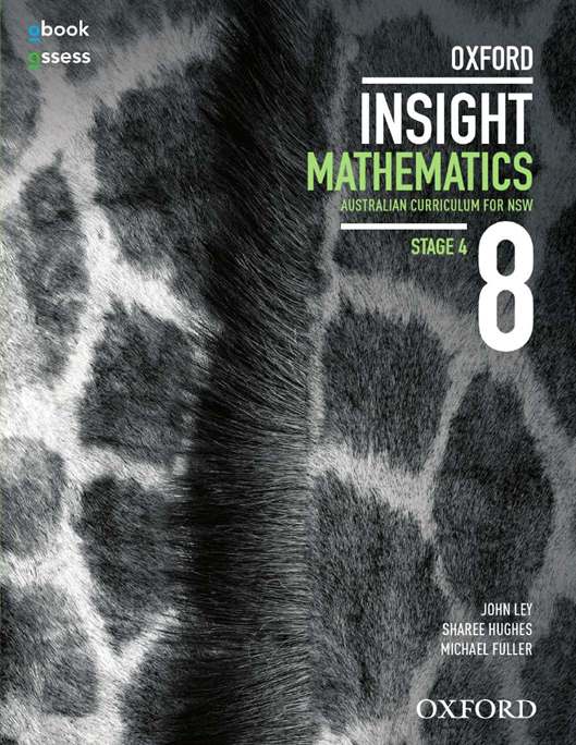 Oxford Insight Mathematics 8 AC for NSW Student book + obook assess