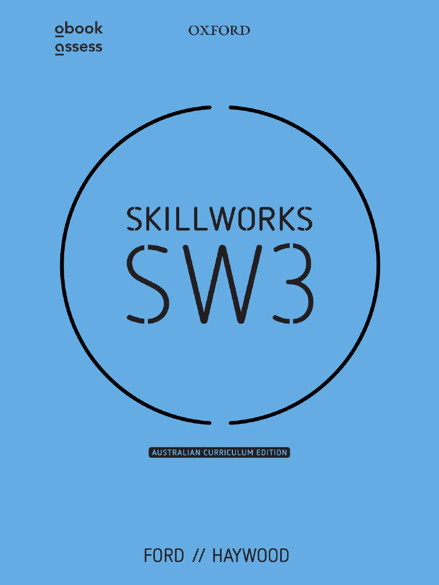 Skillworks 3 Australian Curriculum Edition Student book + obook assess