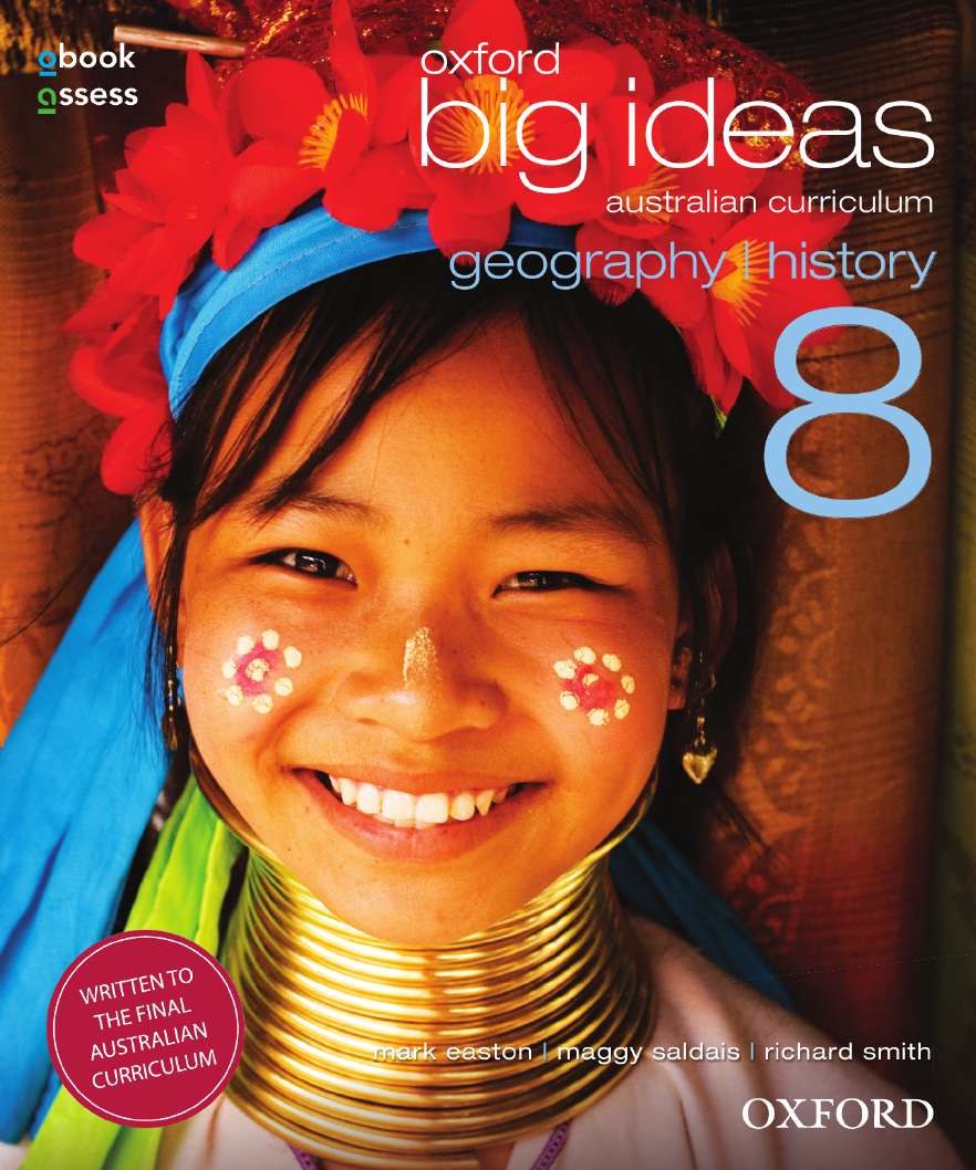 Oxford Big Ideas Geography/History 8 AC Student book + obook assess