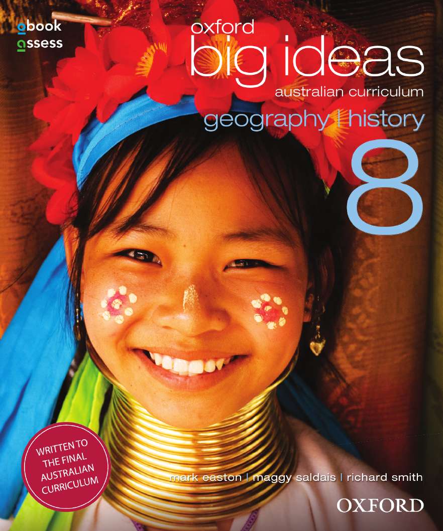 Picture of Oxford Big Ideas Geography/History 8 AC Student book + obook assess