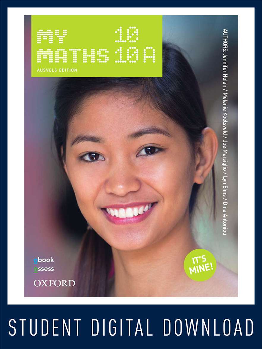 MyMaths 10+10A AusVELS Student obook assess