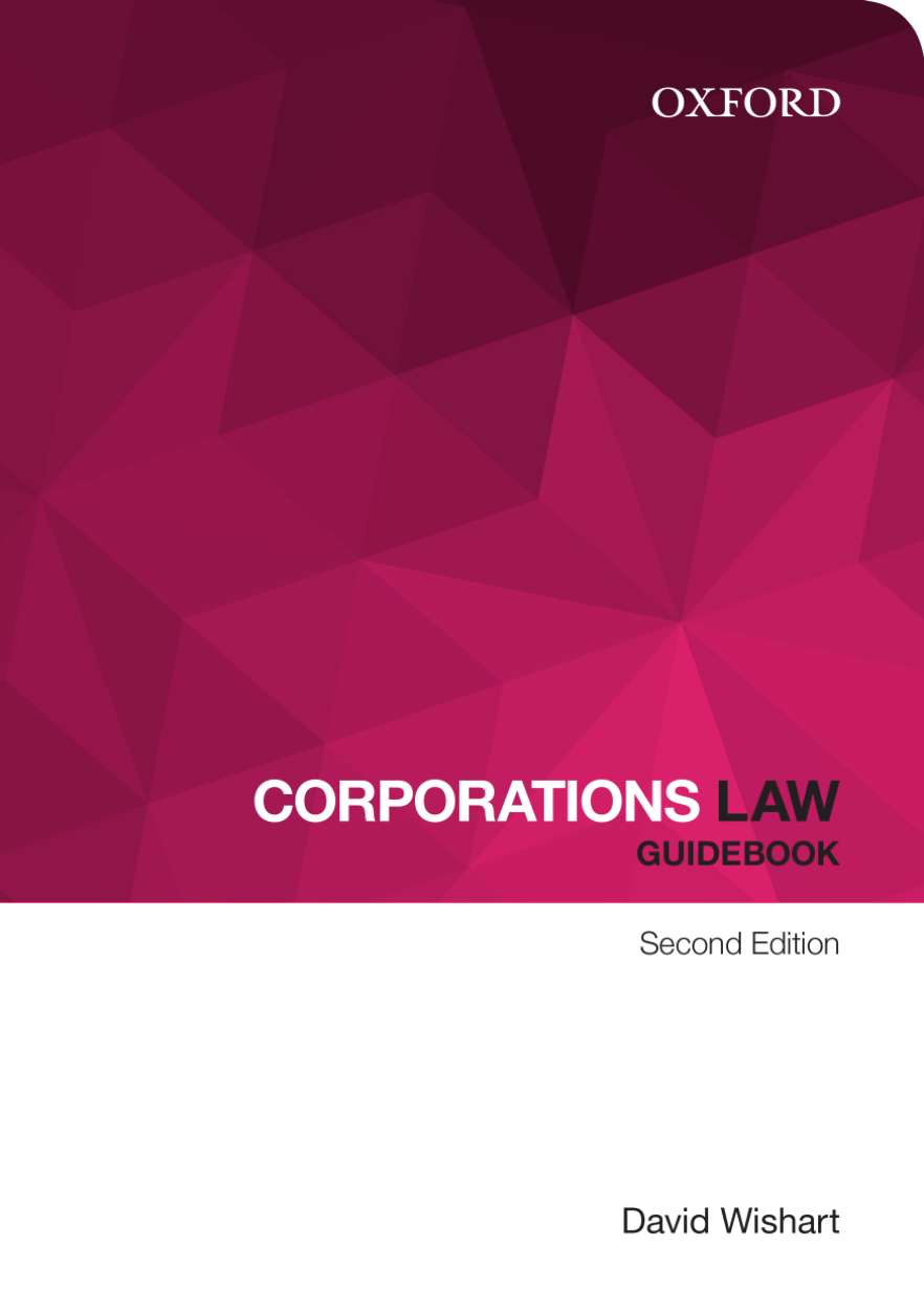 Corporations Law Guidebook
