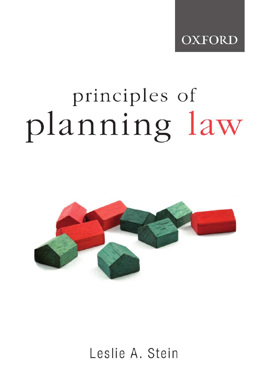 Principles of Planning Law ebook
