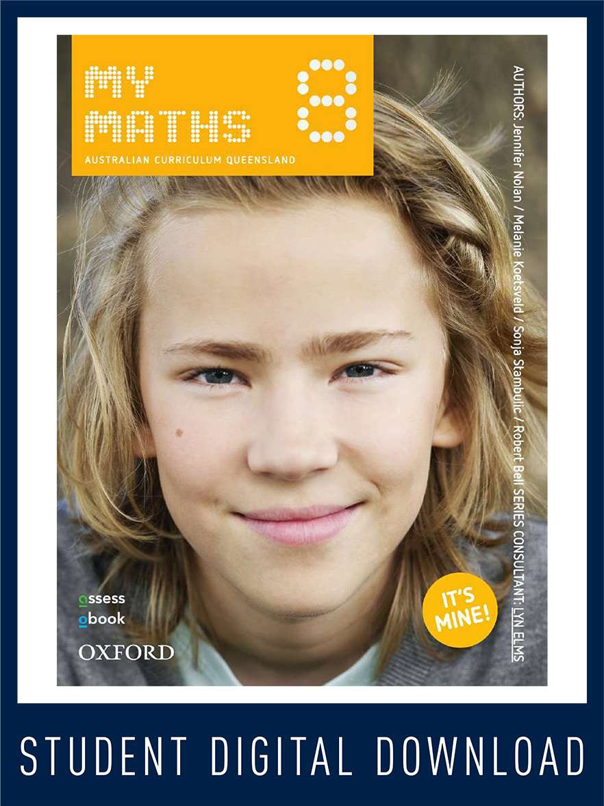 Oxford MyMaths 8 Australian Curriculum Queensland Student obook assess Oxford MyMaths 8 Australian Curriculum Queensland Student obook assess
