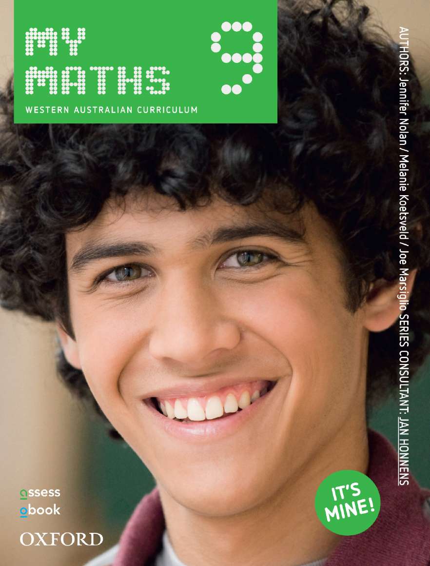 Oxford MyMaths 9 Western Australian Curriculum Student book + obook assess