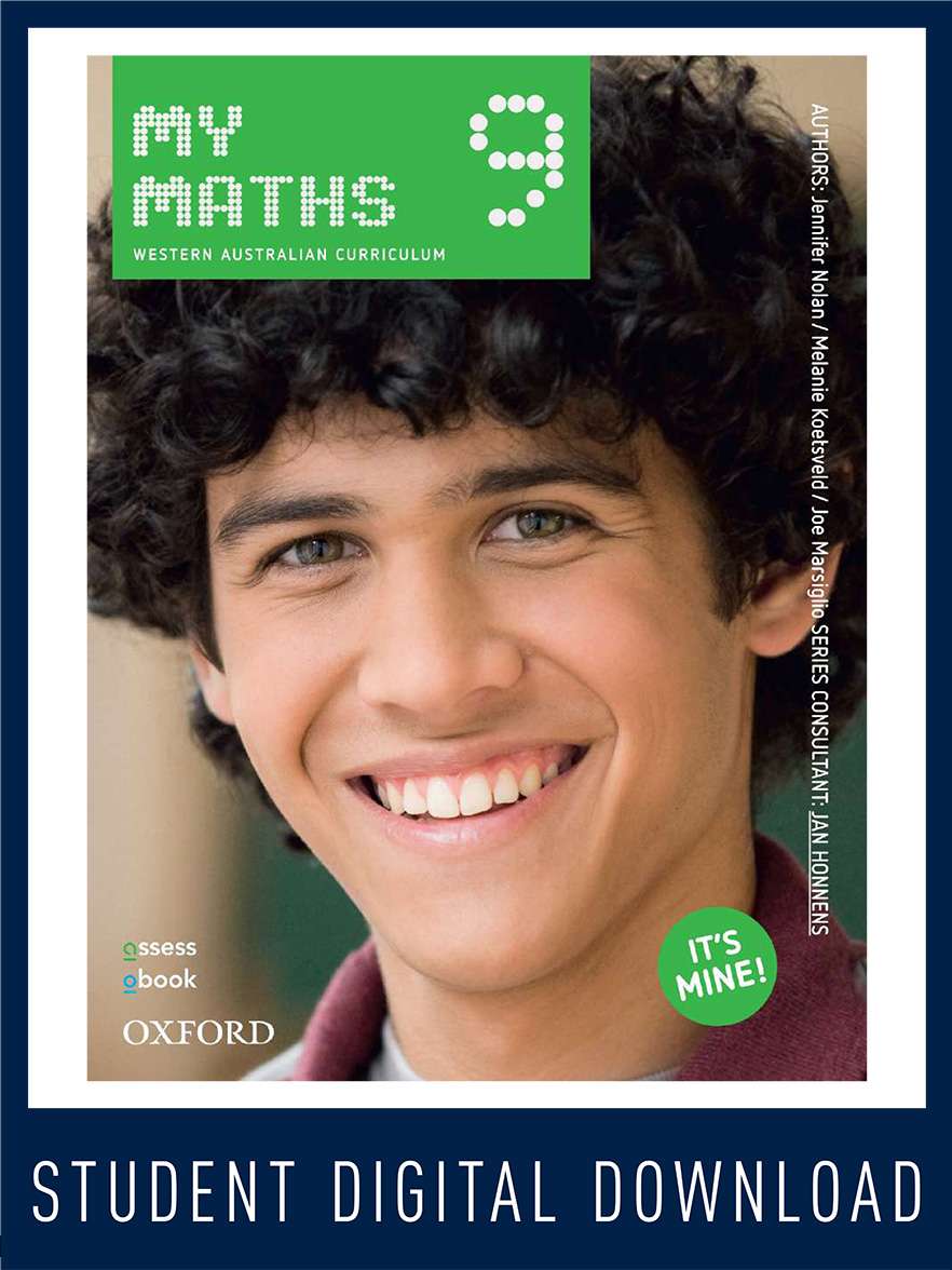 Oxford MyMaths 9 Western Australian Curriculum Student oBook assess