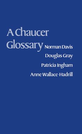 Picture of A Chaucer Glossary