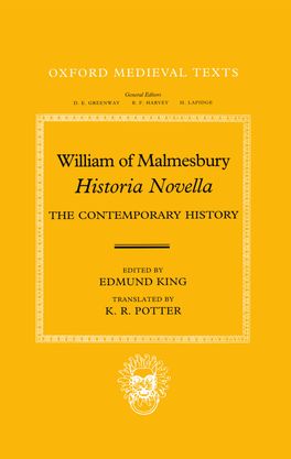 Picture of William of Malmesbury, Historia Novella