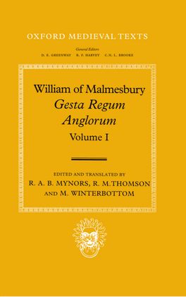 Picture of William of Malmesbury: Gesta Pontificum Anglorum