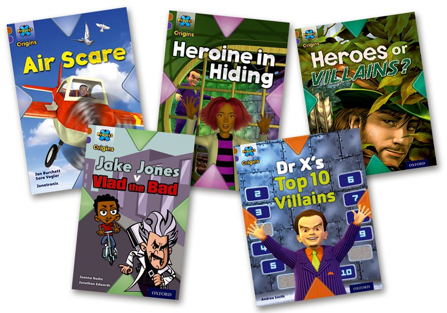 Picture of Project X Origins: Oxford Level 11, Heroes and Villains, Mixed Pack of 5